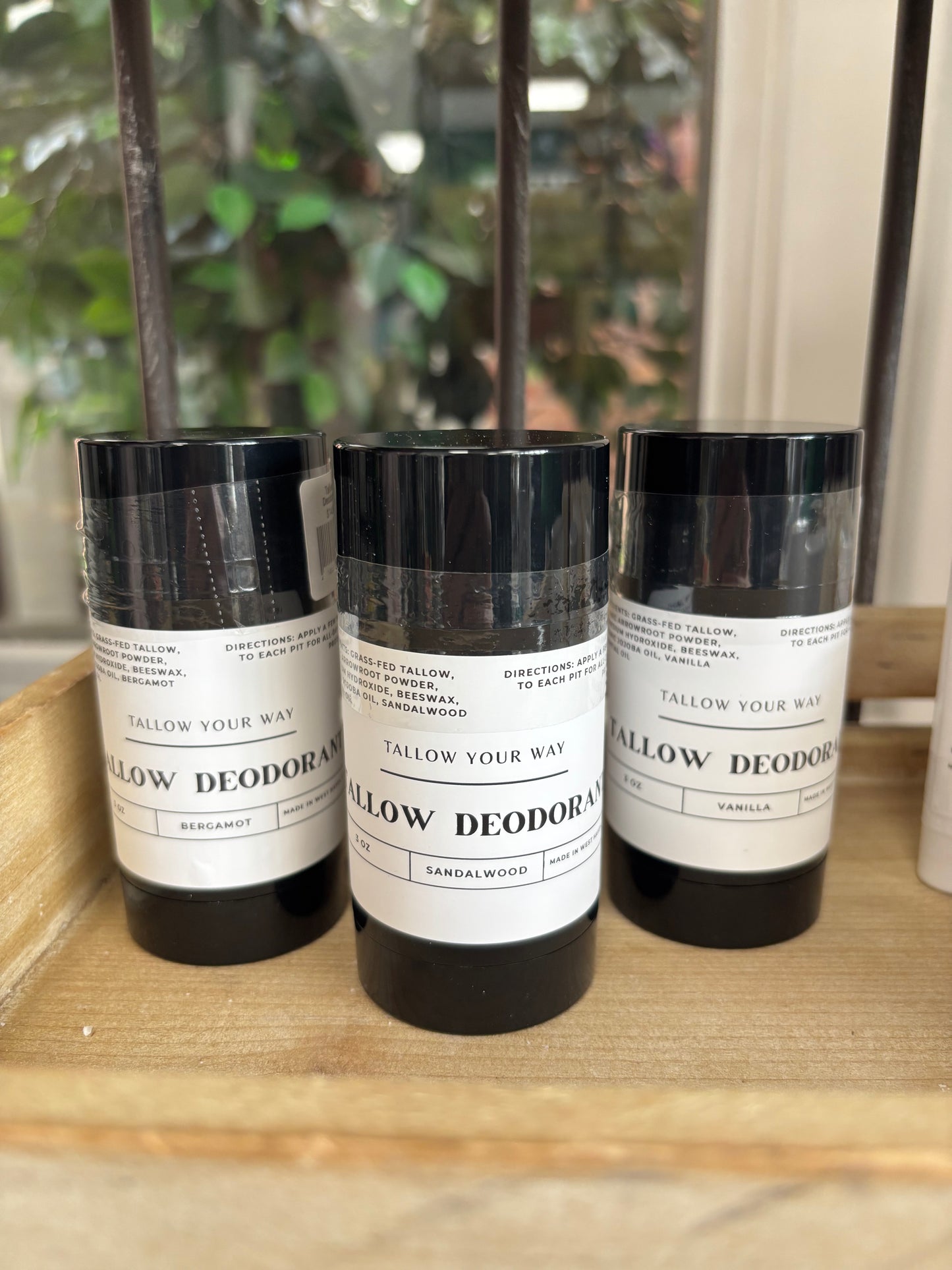 Handmade Tallow Deodorant