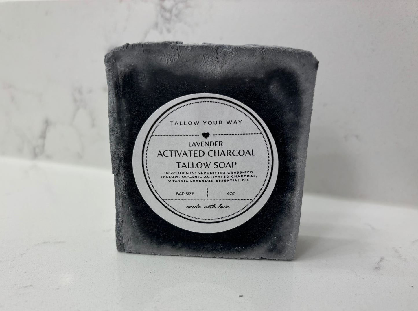 Activated Charcoal Tallow Soap