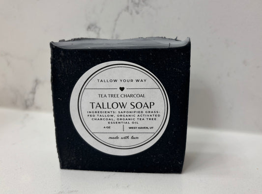 Activated Charcoal Tallow Soap